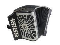 Hohner Compadre Preta GCF Silver Grill Hohner Compadre Preta GCF Silver Grill
